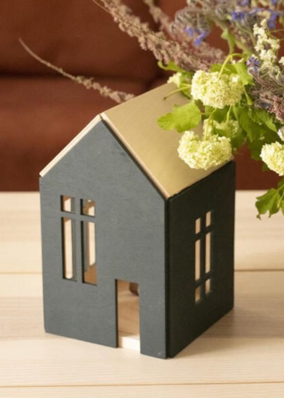 Maison de poupée en bois Vert forêt - BABAÏ