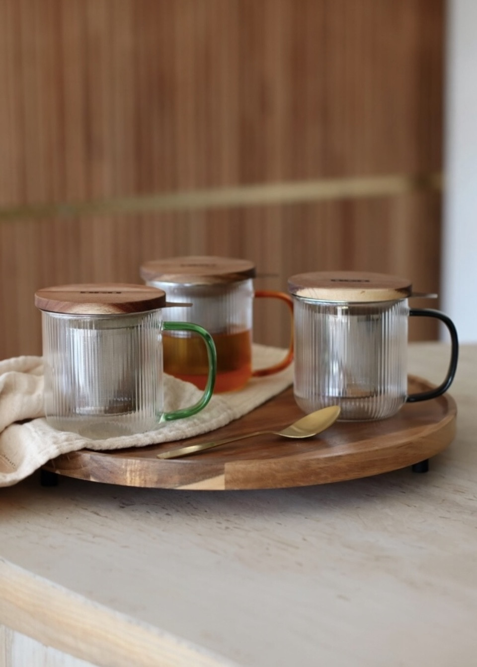 Tea cup Karl in jade - OGO LIVING