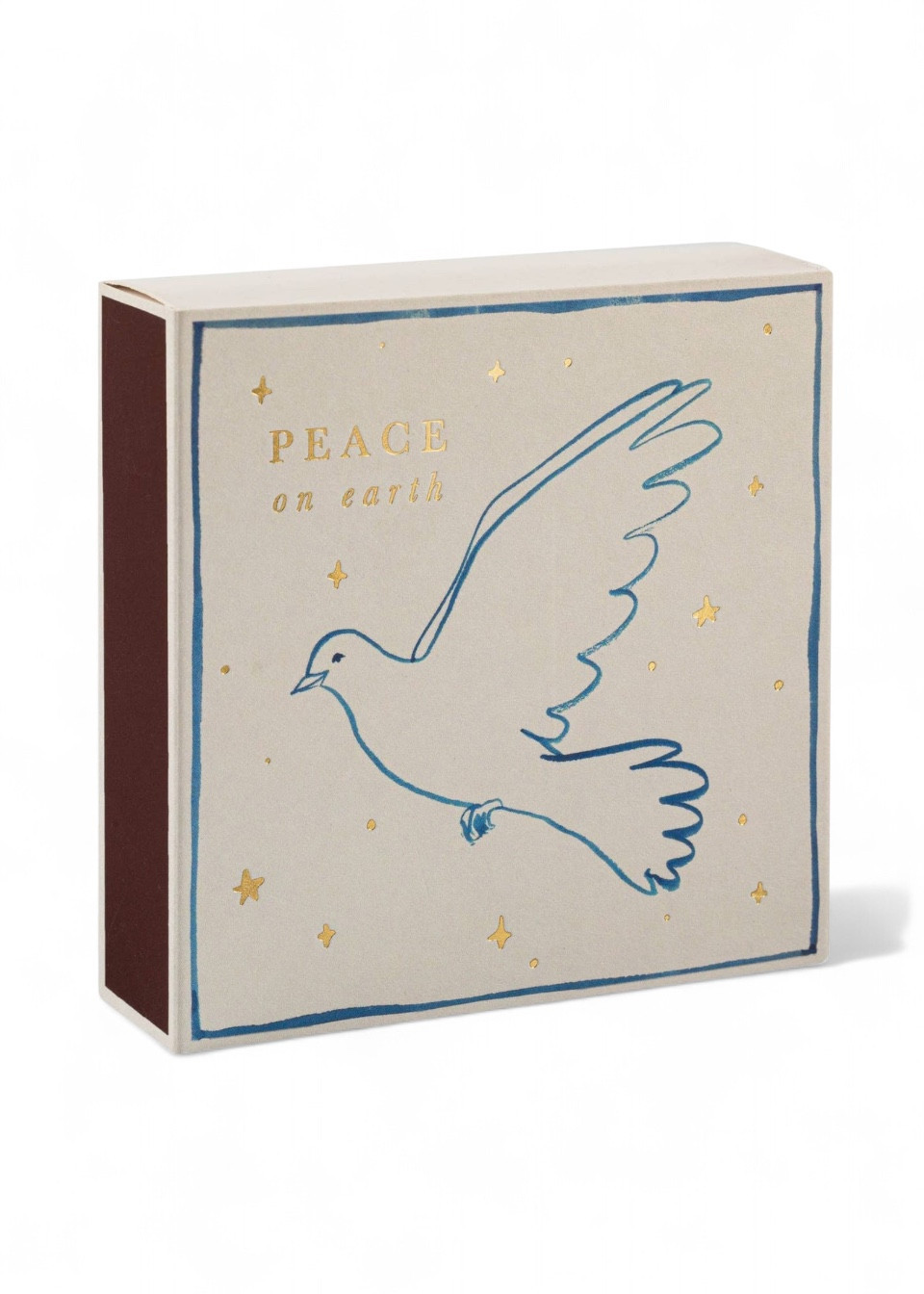 Square matchbox  "Peace on Earth"