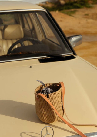 Mini panier Kiondo naturel - MIFUKO