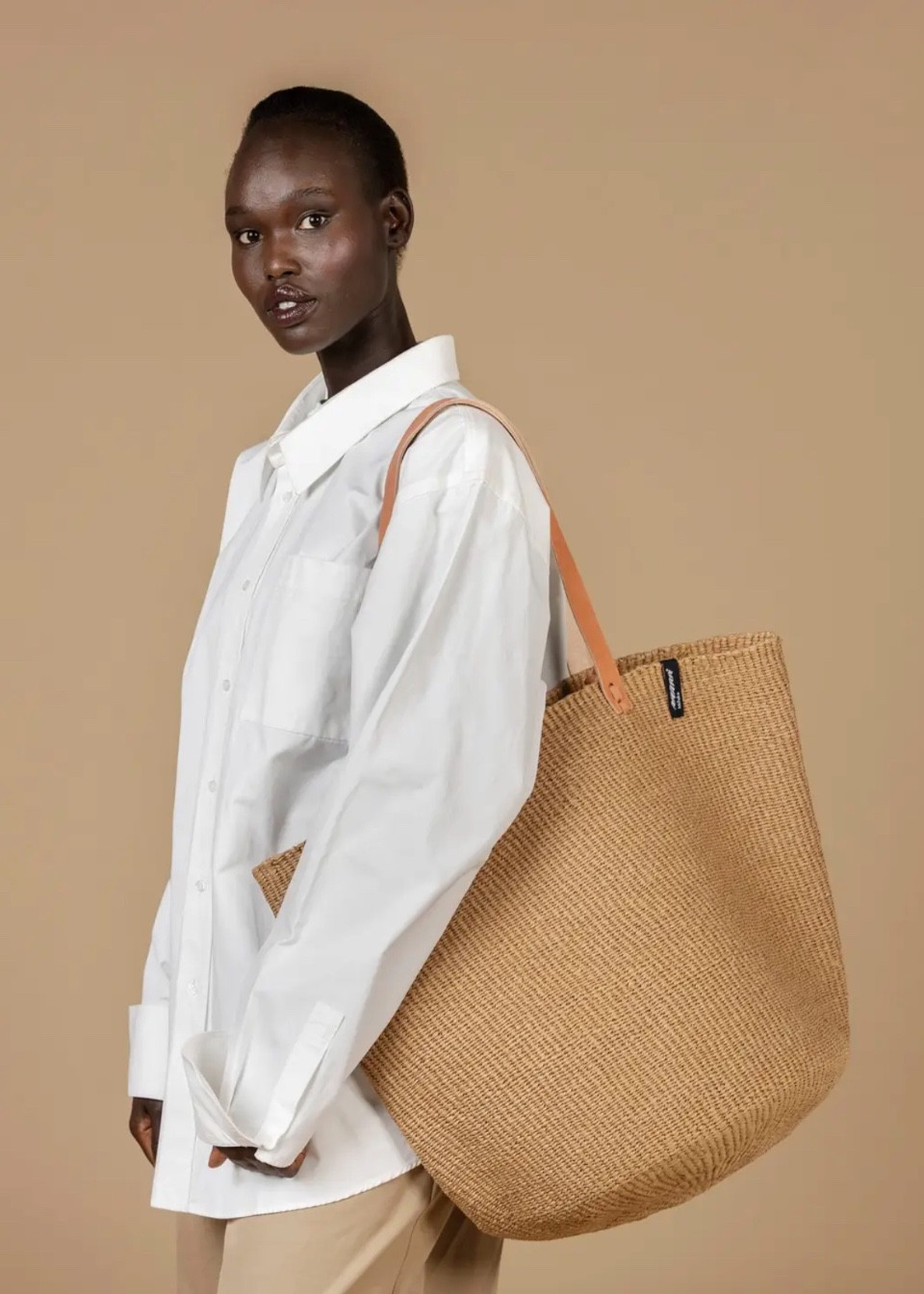 Panier Kiondo naturel - MIFUKO Panier Kiondo naturel - MIFUKO
