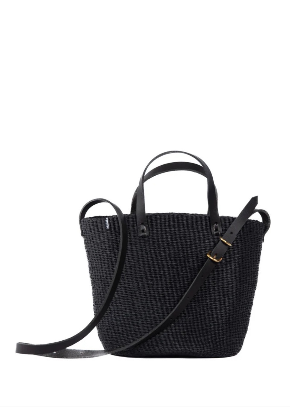 Panier Kiondo noir - MIFUKO Panier Kiondo noir - MIFUKO