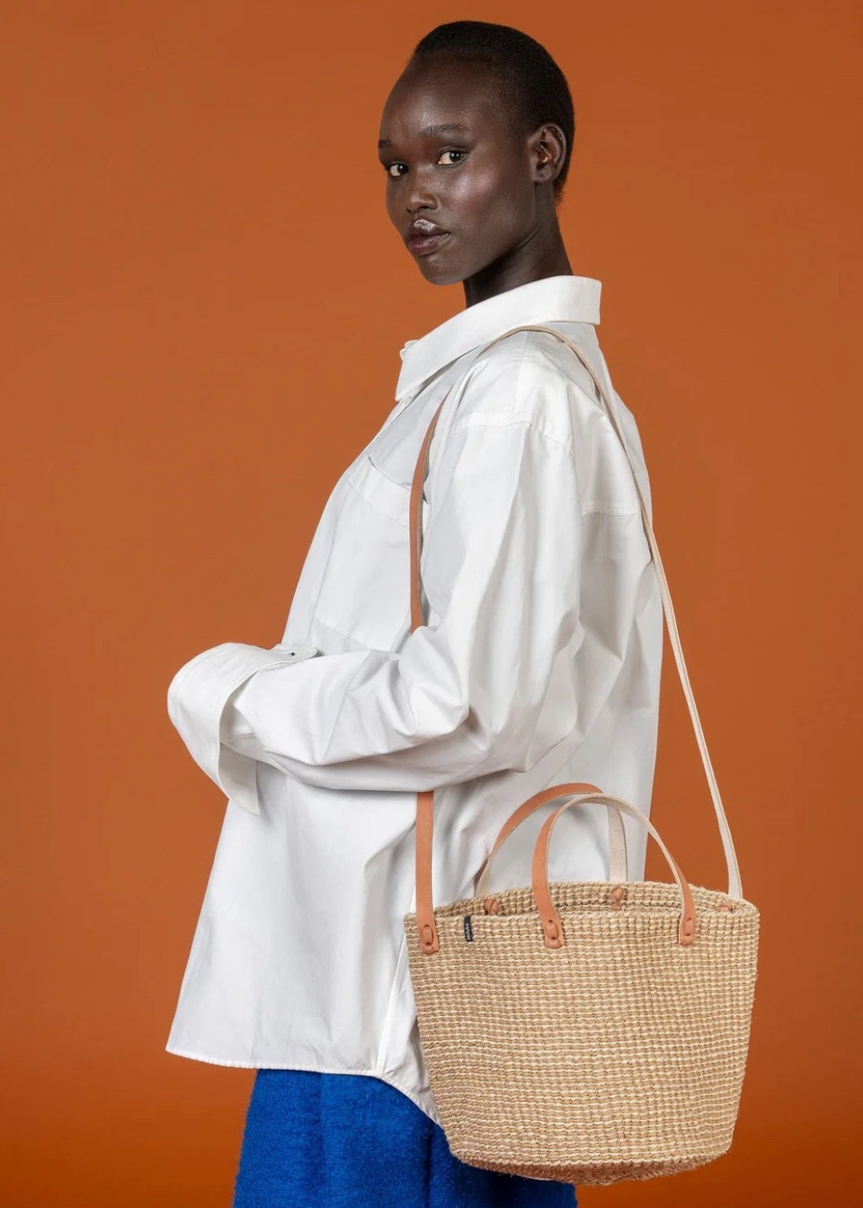 Basket Majani natural - MIFUKO Basket Majani natural - MIFUKO