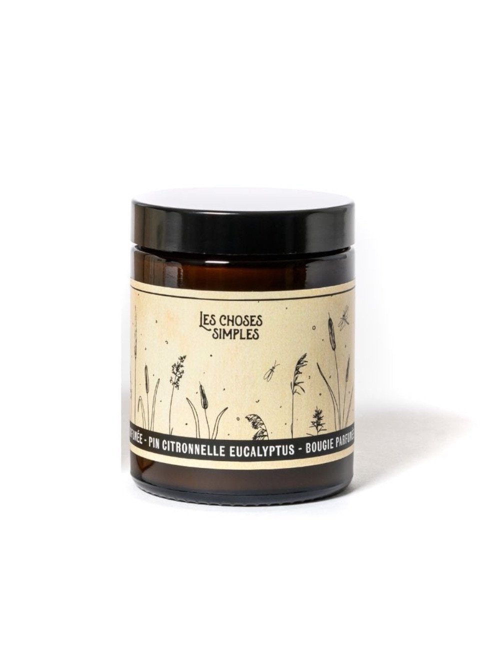 Scented candle "Basilic & Mint" - LES CHOSES SIMPLES Scented candle "Basilic & Mint" - LES CHOSES SIMPLES