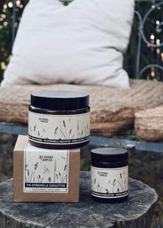 Scented candle "Basilic & Mint" - LES CHOSES SIMPLES