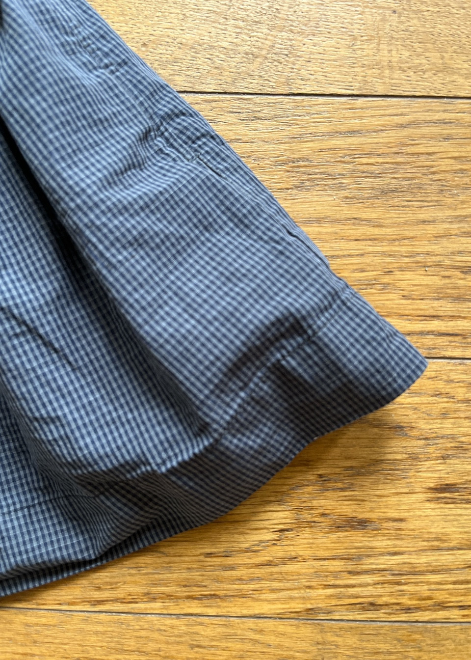 Kids skirt in blue gingham - LE VESTIAIRE DE JEANNE Kids skirt in blue gingham - LE VESTIAIRE DE JEANNE