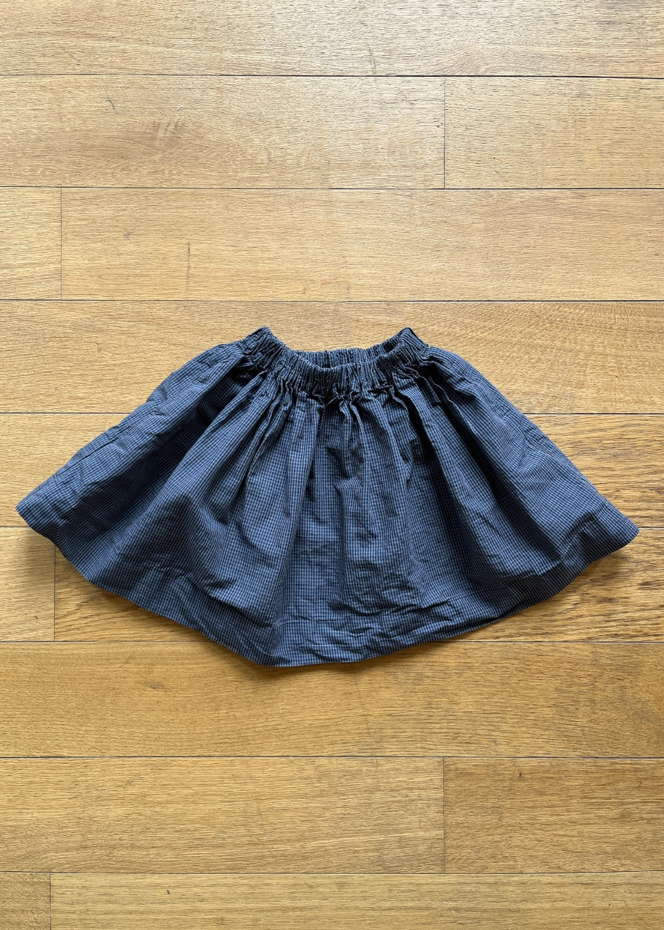 Jupe enfant en vichy bleu - LE VESTIAIRE DE JEANNE Jupe enfant en vichy bleu - LE VESTIAIRE DE JEANNE