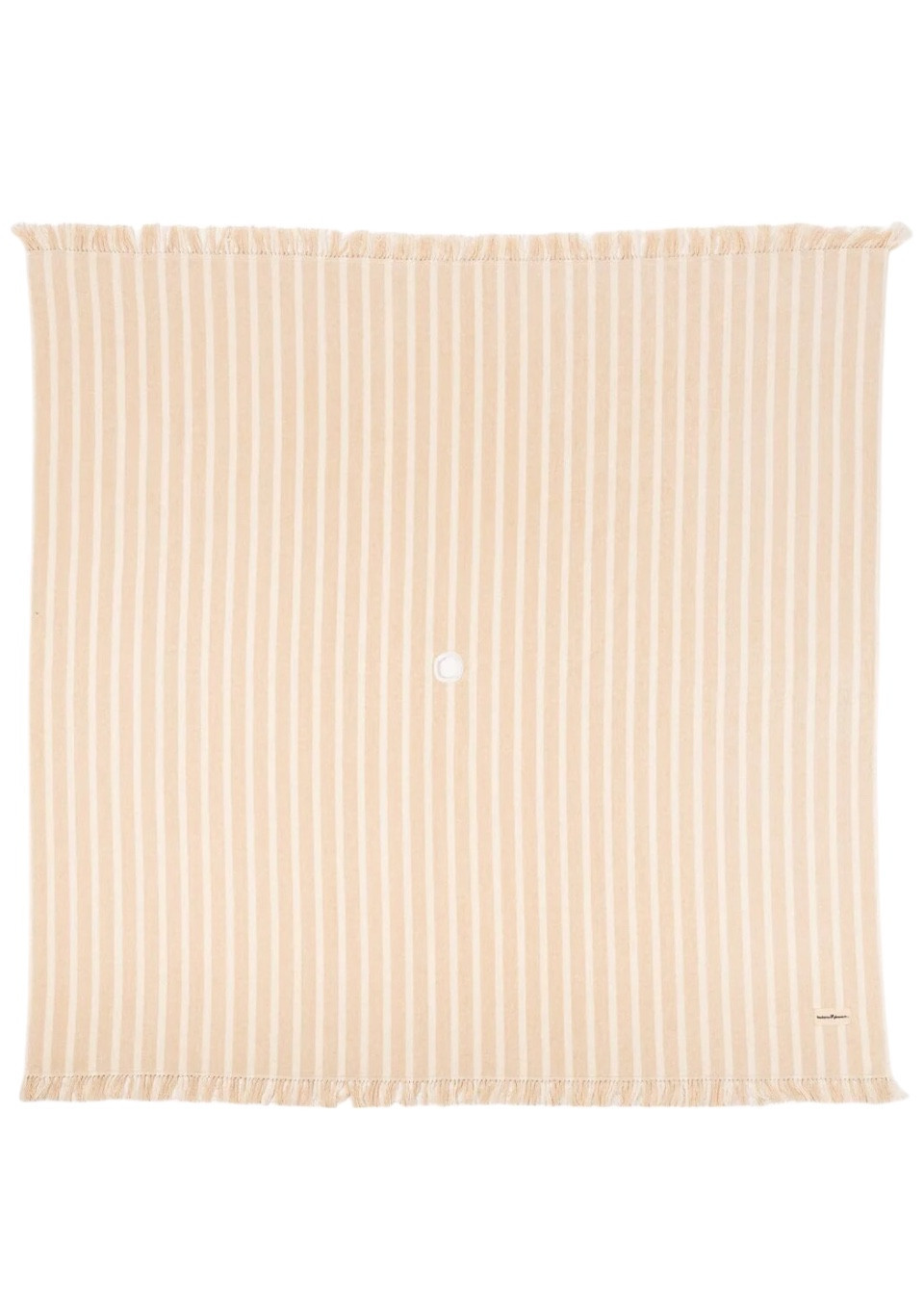 Serviette de plage à rayures beiges - BUSINESS & PLEASURE Serviette de plage à rayures beiges - BUSINESS & PLEASURE
