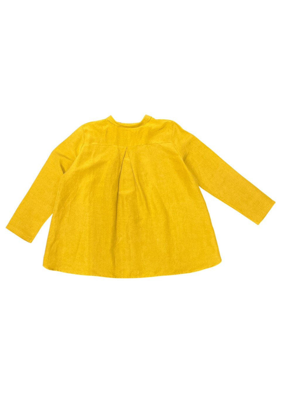 Pleated shirt in Sun linen and silk - LE VESTIAIRE DE JEANNE Pleated shirt in Sun linen and silk - LE VESTIAIRE DE JEANNE