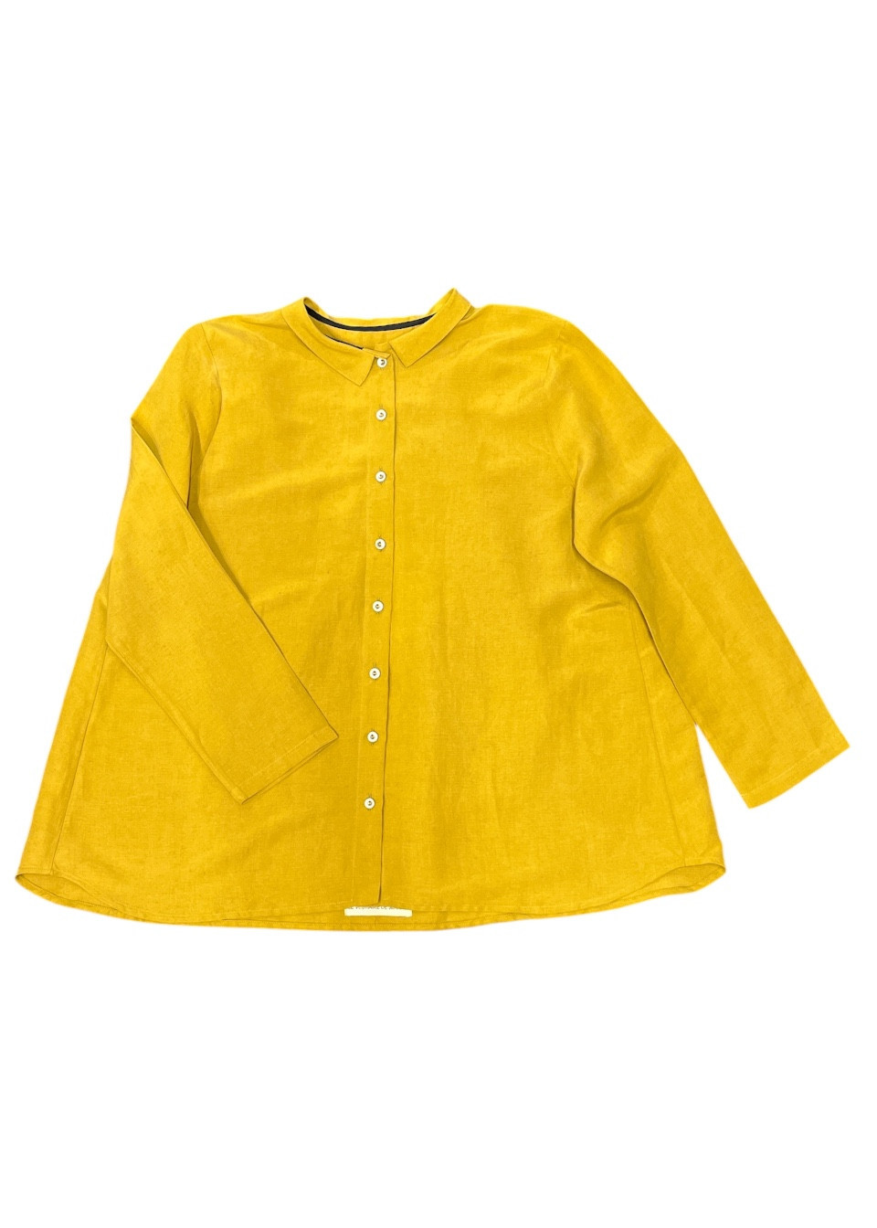 Pleated shirt in Sun linen and silk - LE VESTIAIRE DE JEANNE Pleated shirt in Sun linen and silk - LE VESTIAIRE DE JEANNE