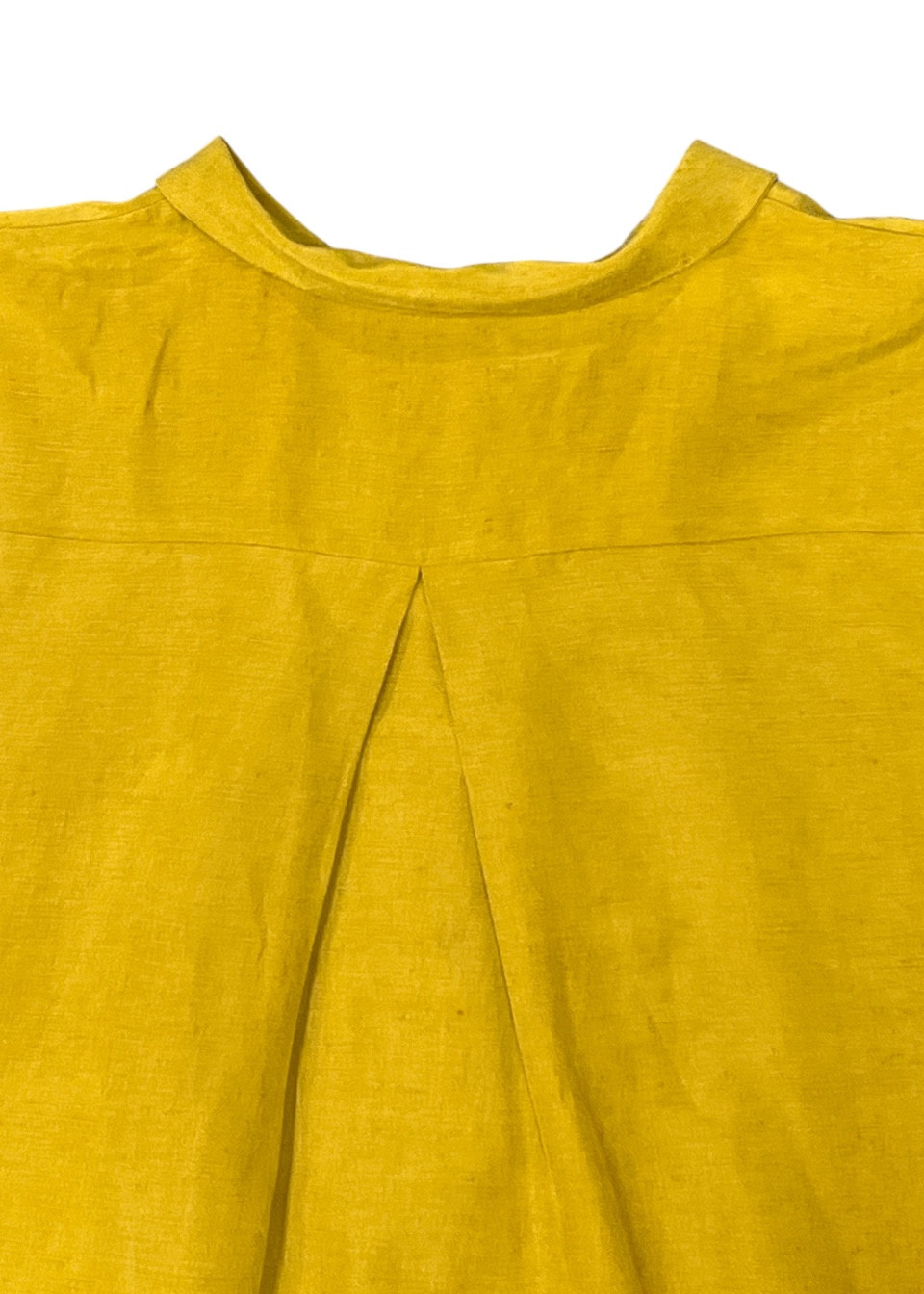 Pleated shirt in Sun linen and silk - LE VESTIAIRE DE JEANNE Pleated shirt in Sun linen and silk - LE VESTIAIRE DE JEANNE