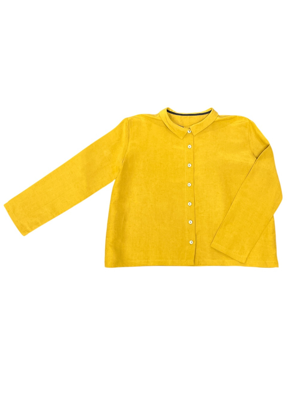 Shirt 05 in Sun linen and silk - LE VESTIAIRE DE JEANNE Shirt 05 in Sun linen and silk - LE VESTIAIRE DE JEANNE