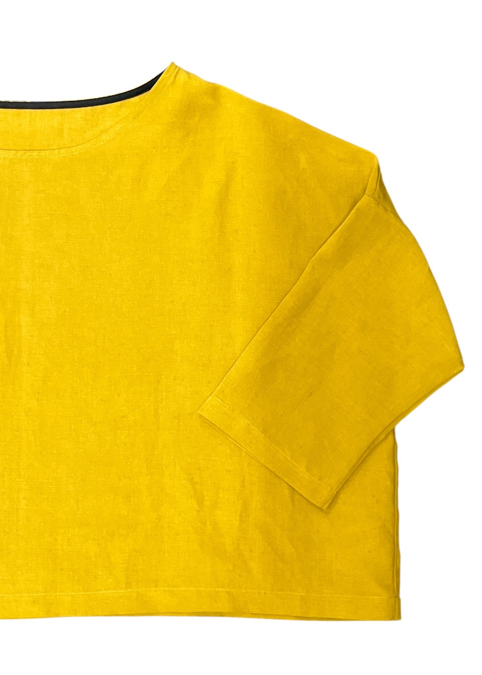 Pull 03 en lin et soie Soleil - LE VESTIAIRE DE JEANNE