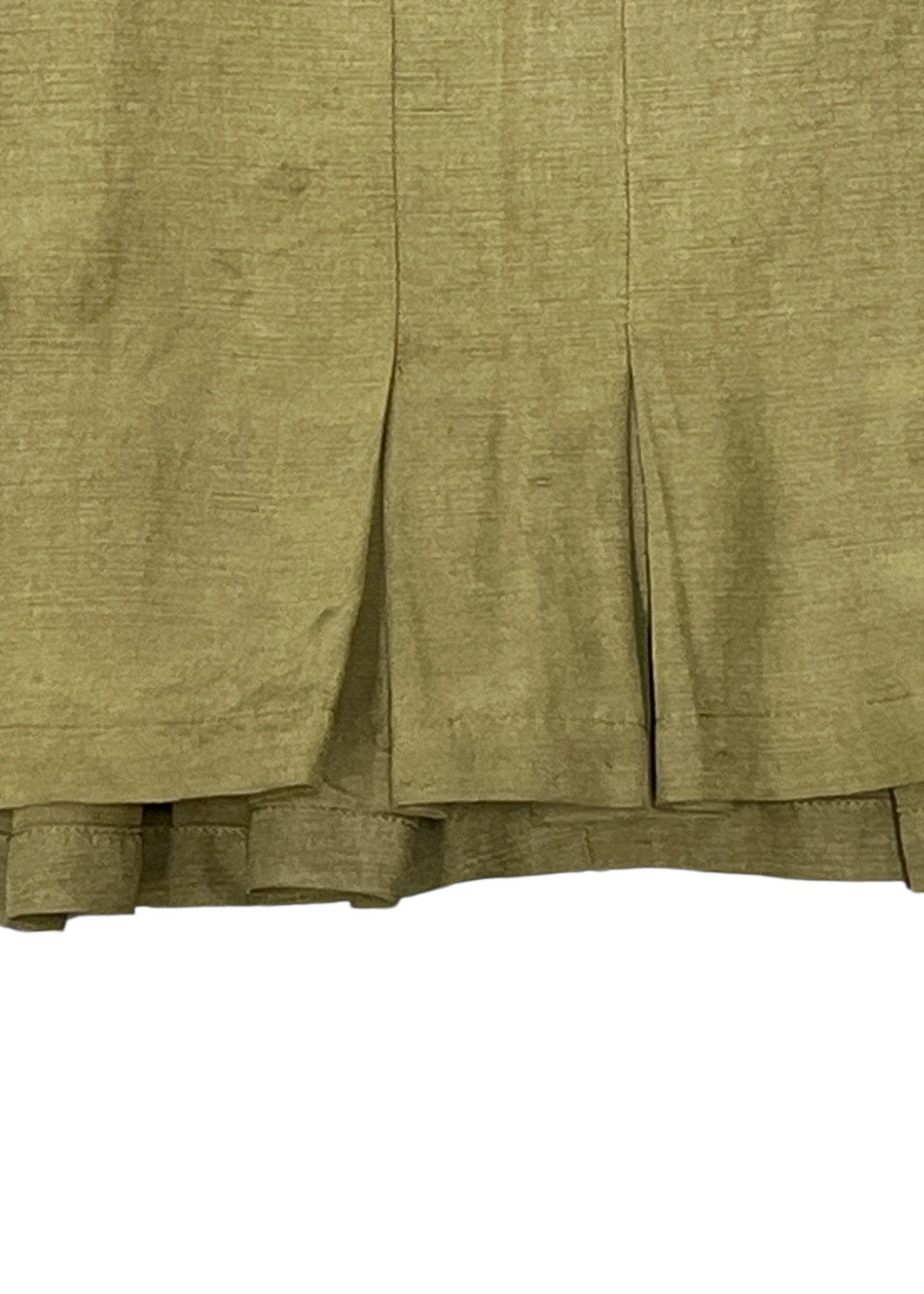 Blouse 09 in Lichen linen and silk - LE VESTIAIRE DE JEANNE