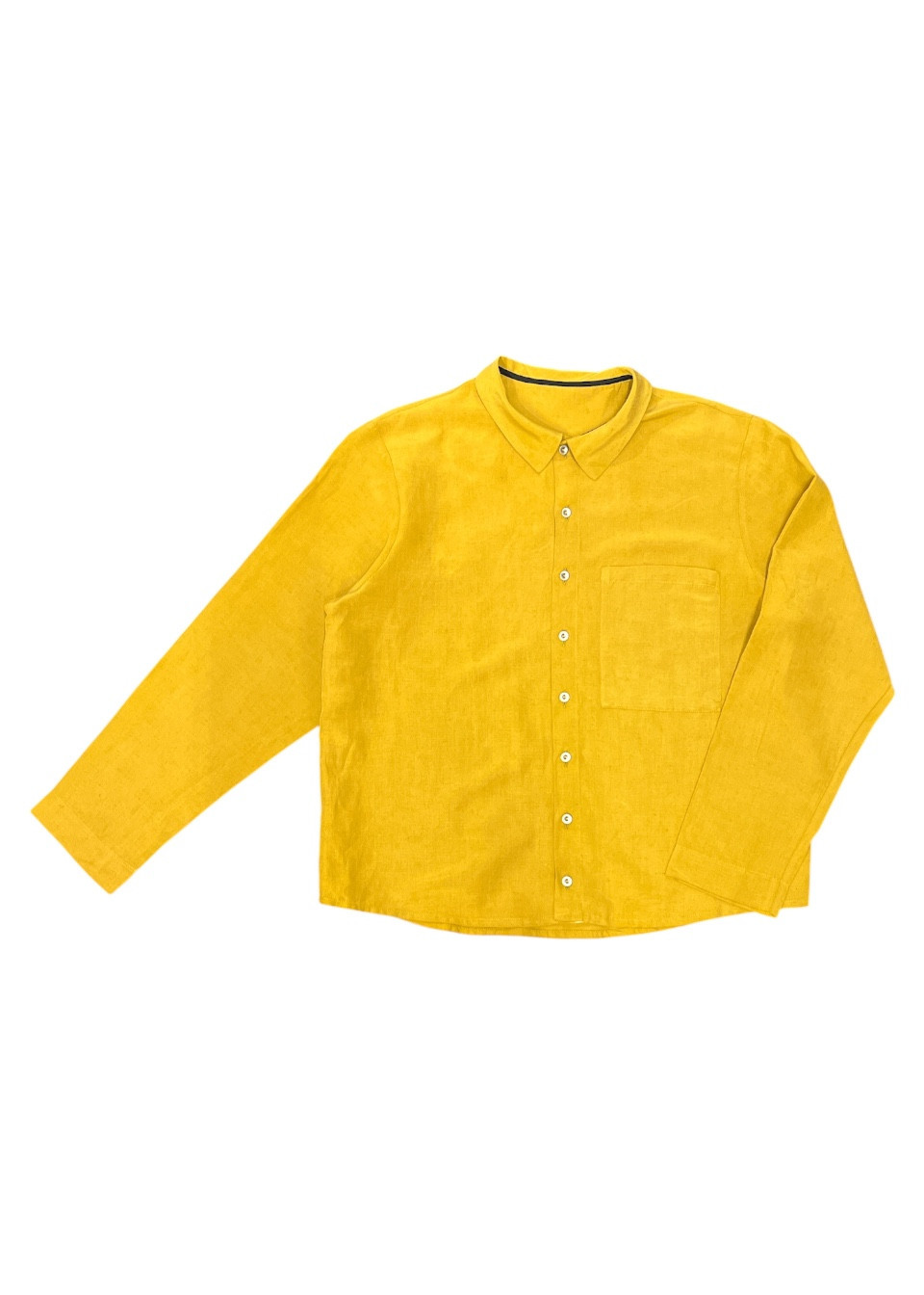 Shirt 09 in Sun linen and silk - LE VESTIAIRE DE JEANNE Shirt 09 in Sun linen and silk - LE VESTIAIRE DE JEANNE