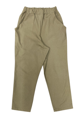 Pockets trousers, Lichen cotton - LE VESTIAIRE DE JEANNE