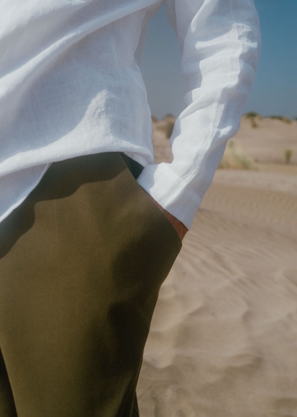 Pockets trousers, Lichen cotton - LE VESTIAIRE DE JEANNE Pockets trousers, Lichen cotton - LE VESTIAIRE DE JEANNE