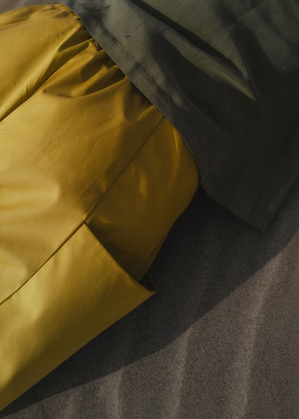 Trousers 09 in Sun coated cotton - LE VESTIAIRE DE JEANNE Trousers 09 in Sun coated cotton - LE VESTIAIRE DE JEANNE
