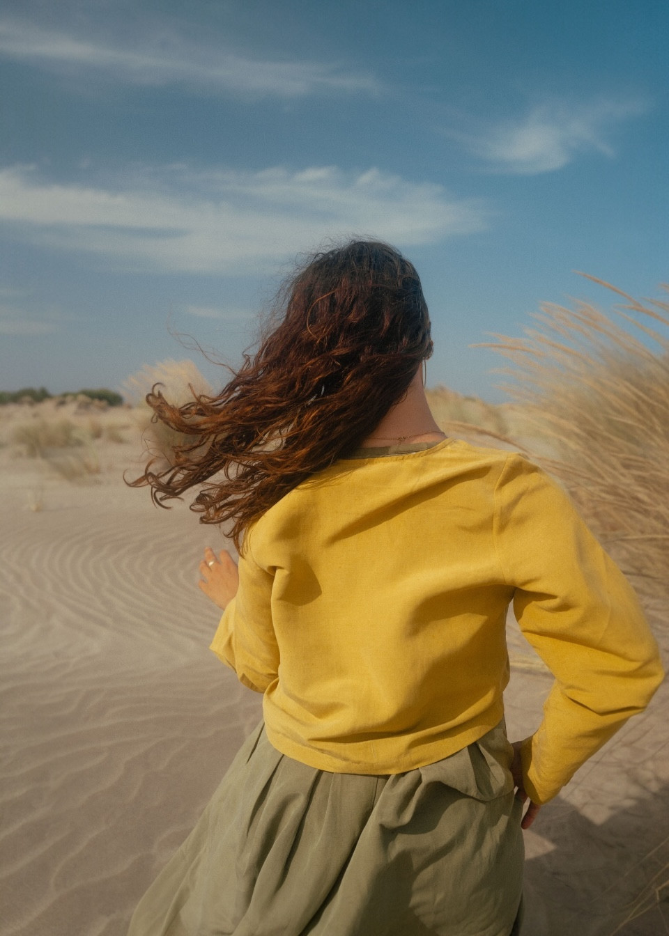 Gilet 02 en lin et soie Soleil - LE VESTIAIRE DE JEANNE