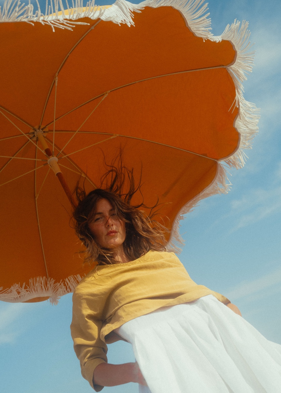Pull 03 en lin et soie Soleil - LE VESTIAIRE DE JEANNE