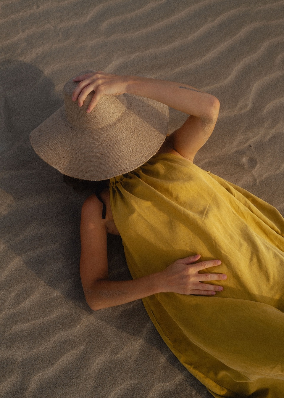 Dress 02 in Sun linen and silk - LE VESTIAIRE DE JEANNE Dress 02 in Sun linen and silk - LE VESTIAIRE DE JEANNE