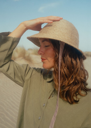Natural Nala Hat - BRUNNA CO
