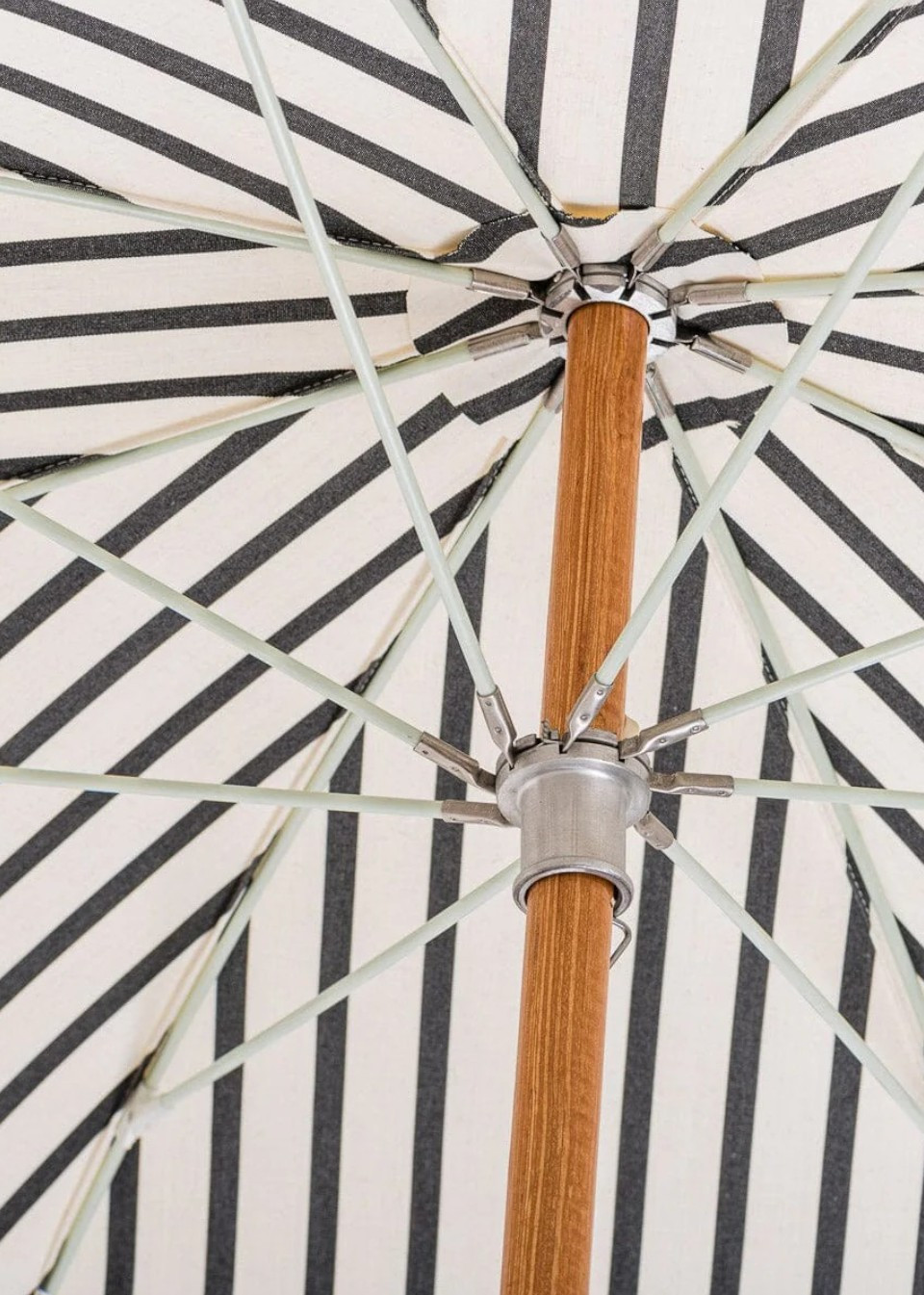 Grand parasol Monaco noir - BUSINESS & PLEASURE