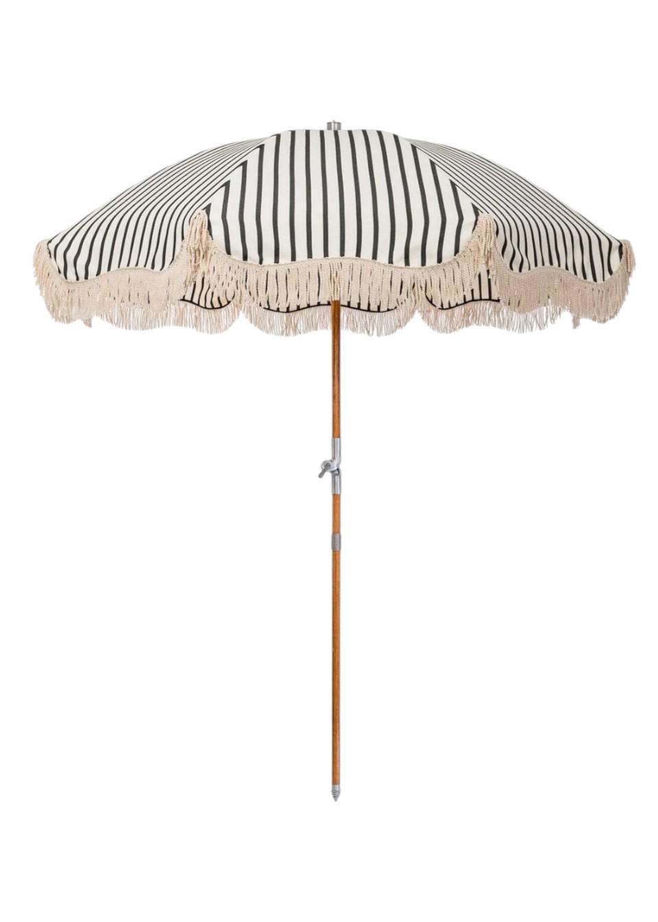 Grand parasol Monaco noir - BUSINESS & PLEASURE