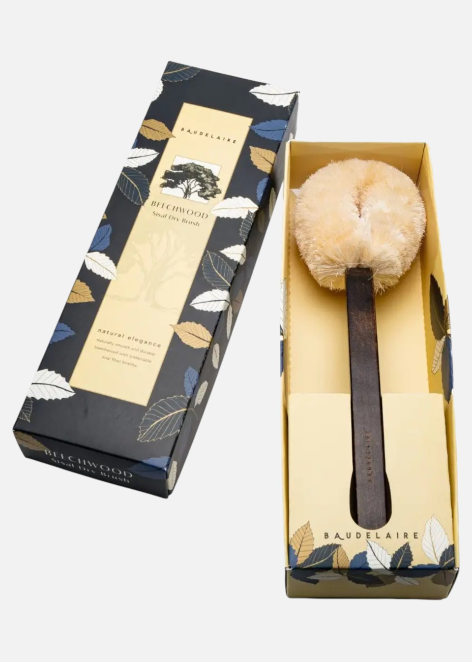 Brosse sèche en sisal et bois de hêtre - BAUDELAIRE Brosse sèche en sisal et bois de hêtre - BAUDELAIRE