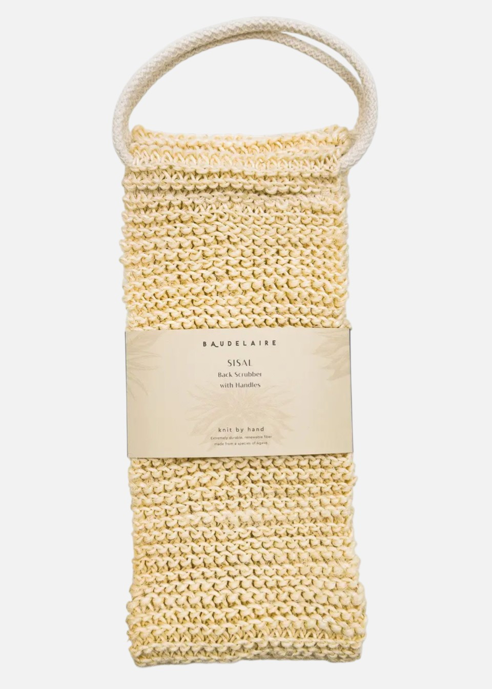Sisal back scrubber - BAUDELAIRE