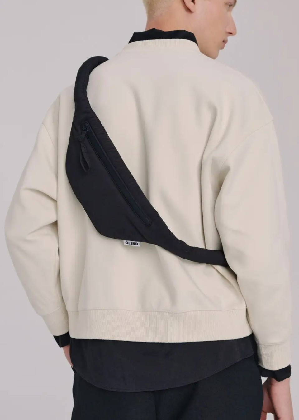 Black Padded Hip Pack - ÖLEND