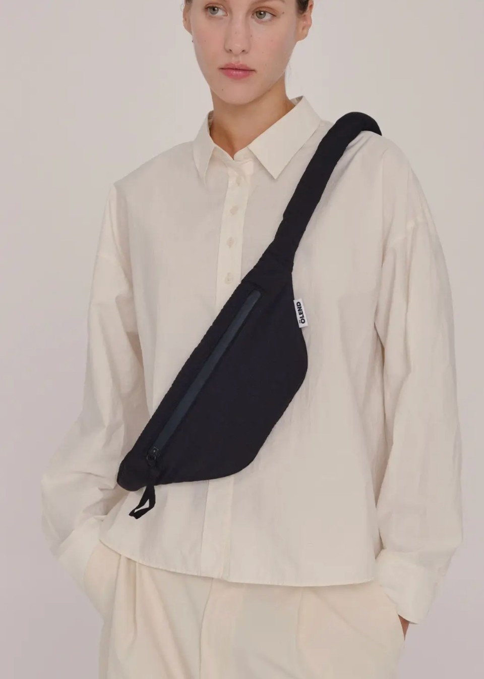 Black Padded Hip Pack - ÖLEND