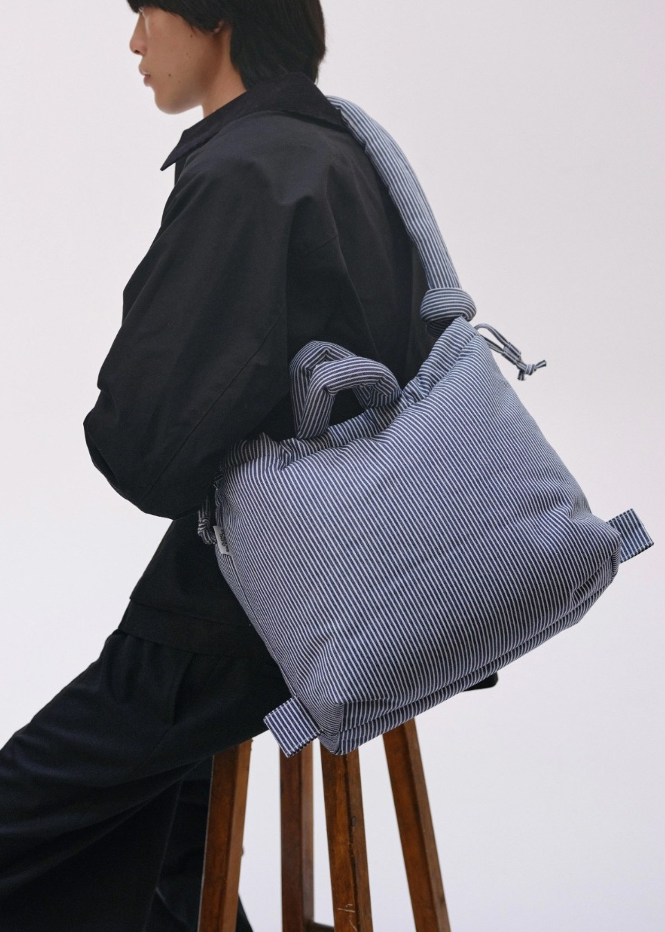 Sac souple Ona à Rayures Bleu Marine - ÖLEND