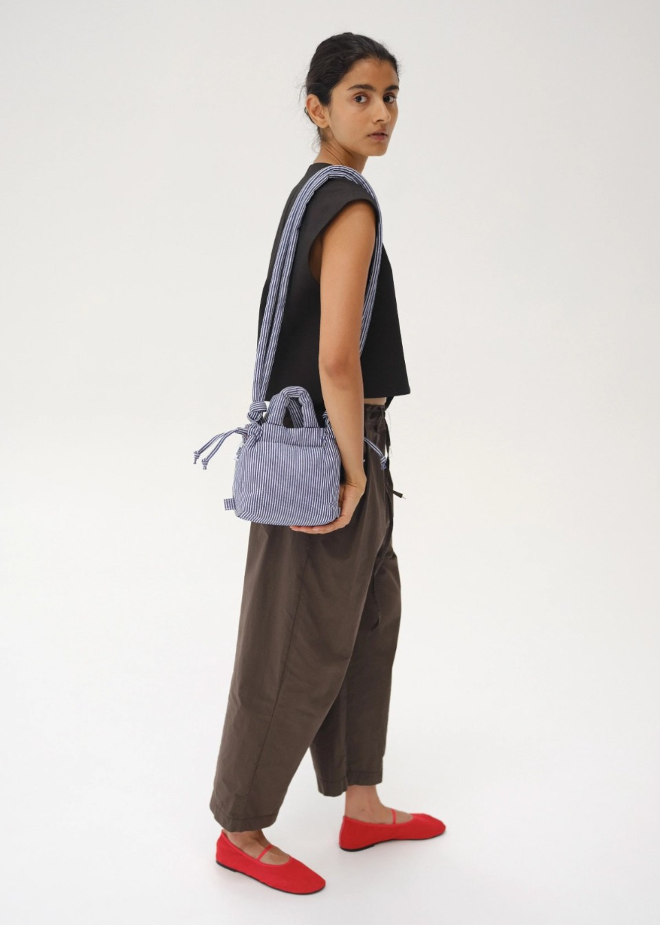Sac souple Ona à Rayures Bleu Marine - ÖLEND
