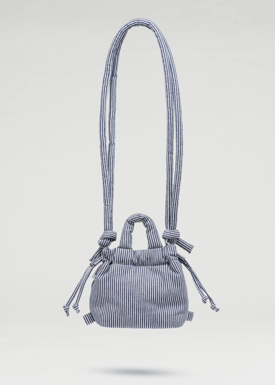 Navy blue stripes Ona Soft Bag - ÖLEND