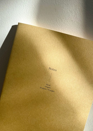 Mustard notebook - FIN STUDIO