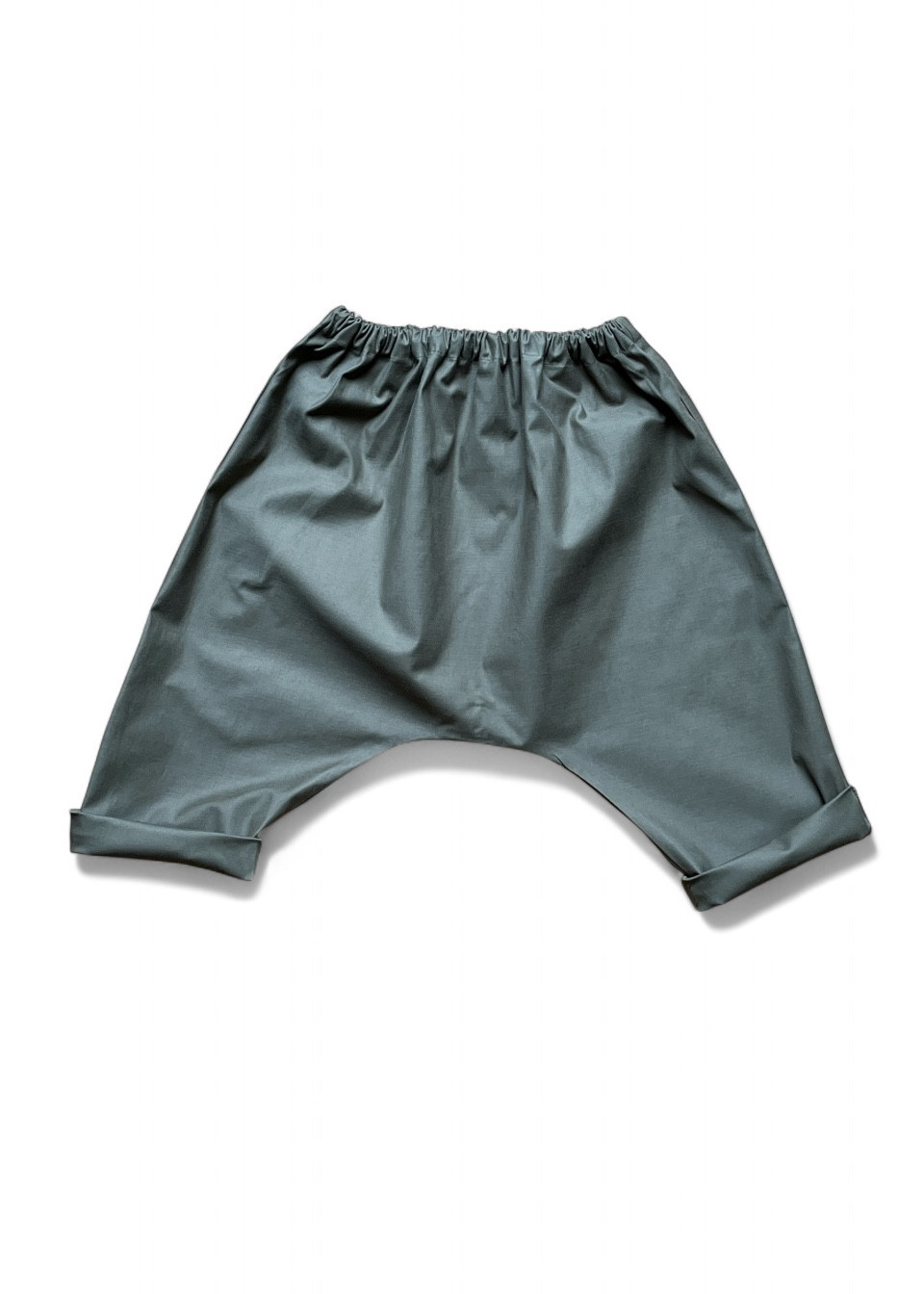 Saroual trousers in khaki poplin - LE VESTIAIRE DE JEANNE Saroual trousers in khaki poplin - LE VESTIAIRE DE JEANNE