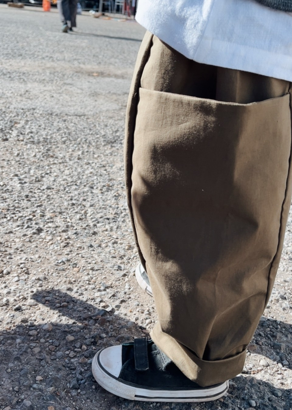 Pantalon 09 enfant en popeline kaki - LE VESTIAIRE DE JEANNE Pantalon 09 enfant en popeline kaki - LE VESTIAIRE DE JEANNE