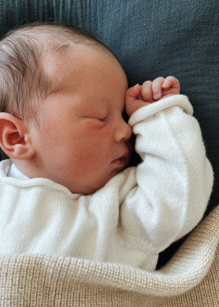 Lois sweater in cream cotton knit - LI & ME