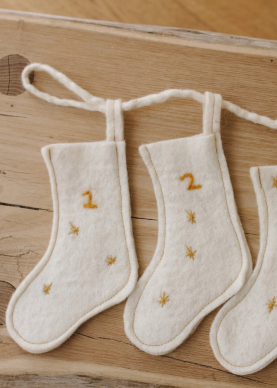 Guirlande de l'Avent - GOLDRICK NATURAL LIVING