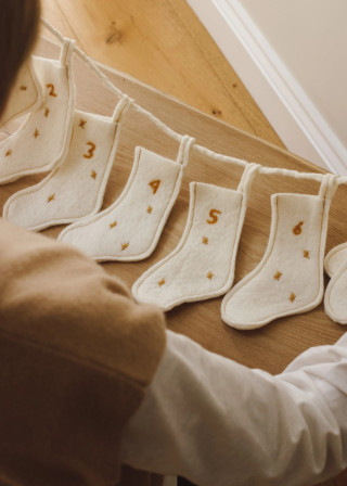 Advent garland - GOLDRICK NATURAL LIVING