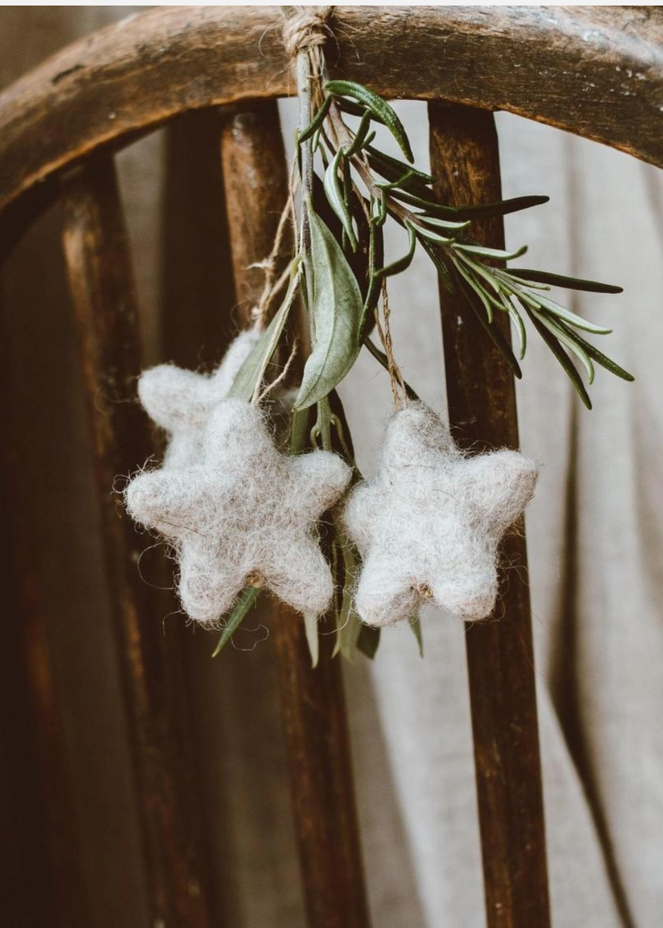 6 hanging stars - GOLDRICK NATURAL LIVING