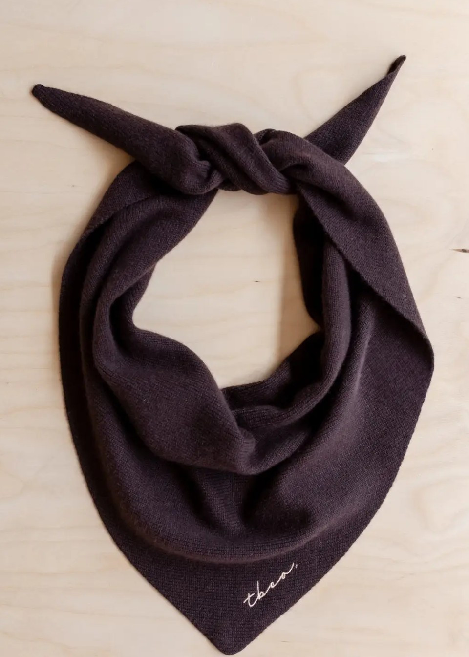 Brown triangle scarf - TBCo