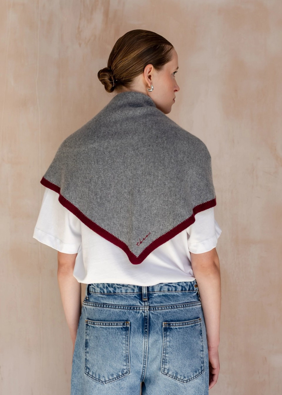 Two tons oversize triangle scarf - TBCo