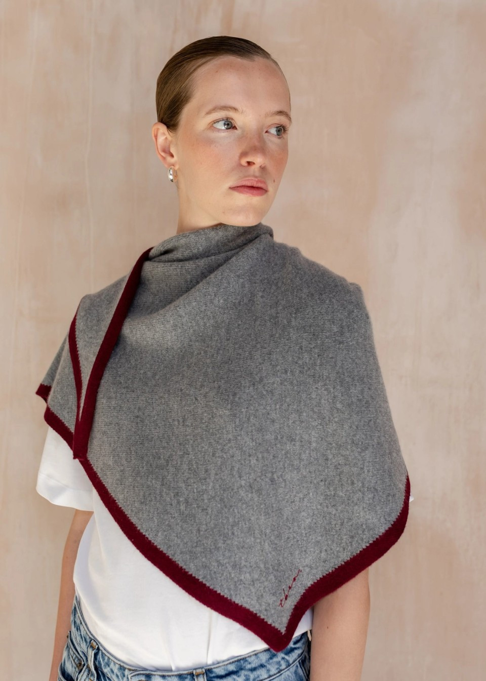 Two tons oversize triangle scarf - TBCo