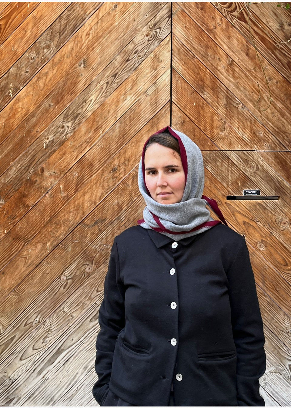 Two tons oversize triangle scarf - TBCo