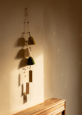 Forest green wool bell - MUSKHANE