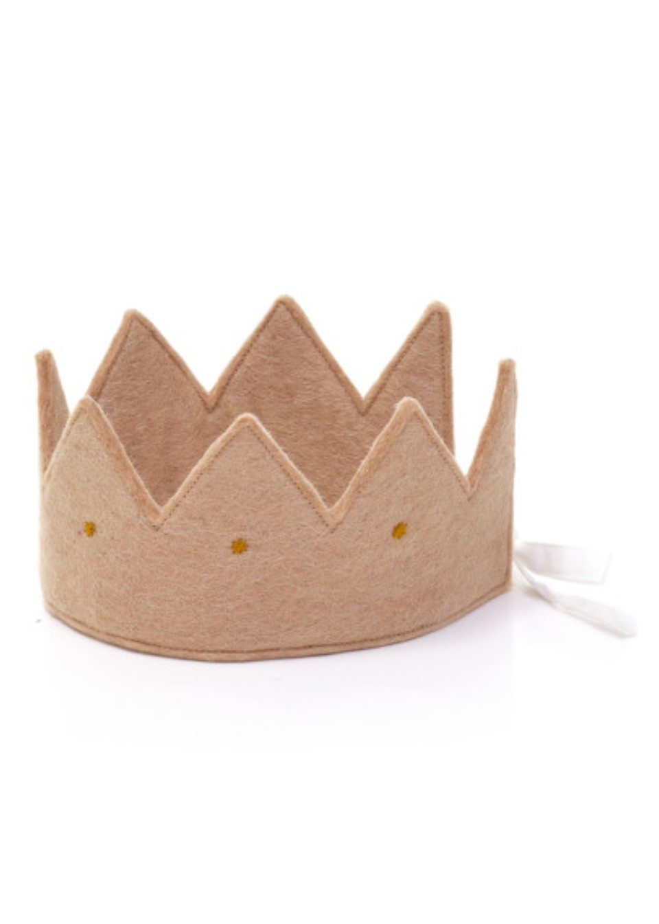 Couronne en feutre nude - MUSKHANE