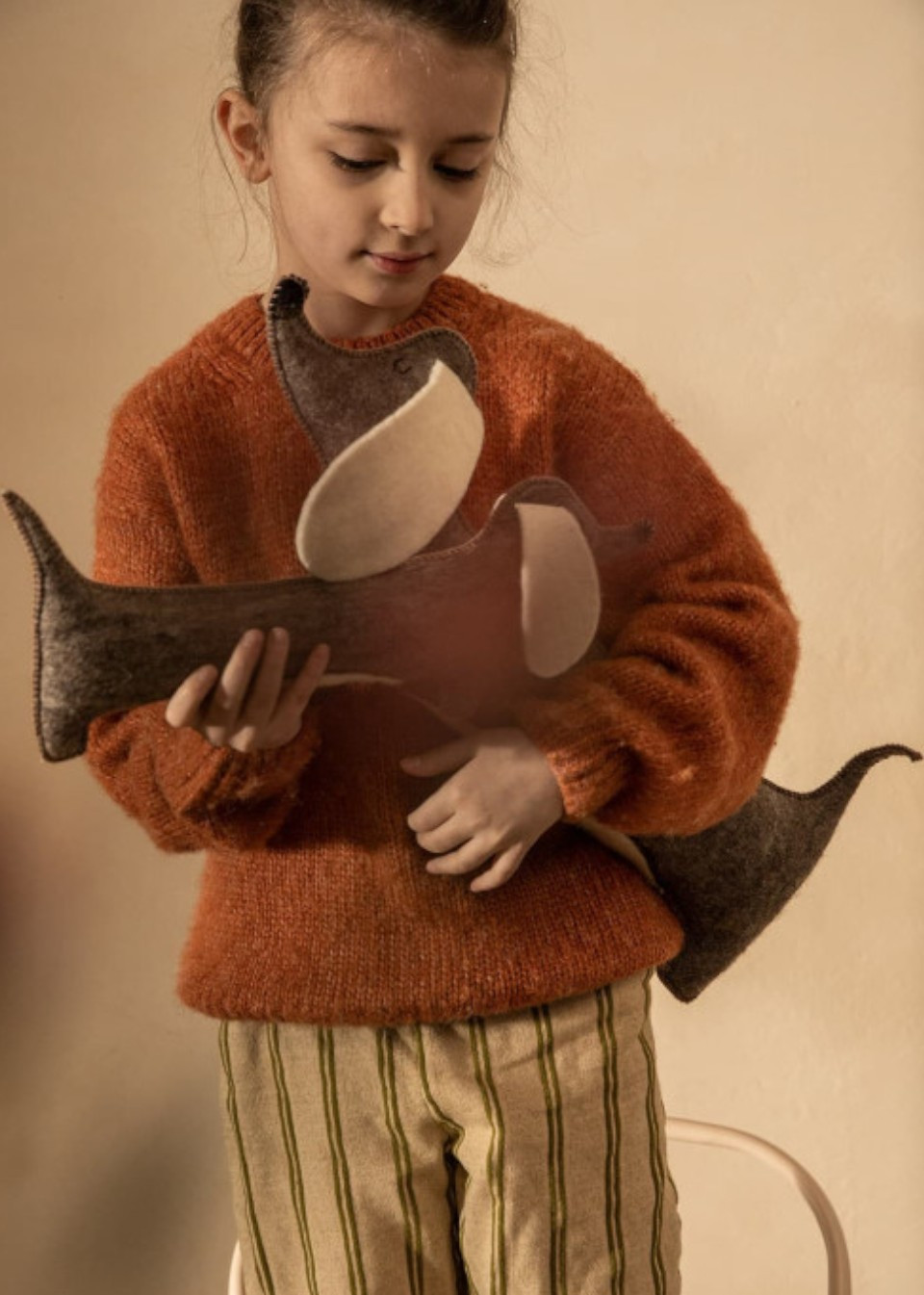 Coussin Chien Gris - MUSKHANE