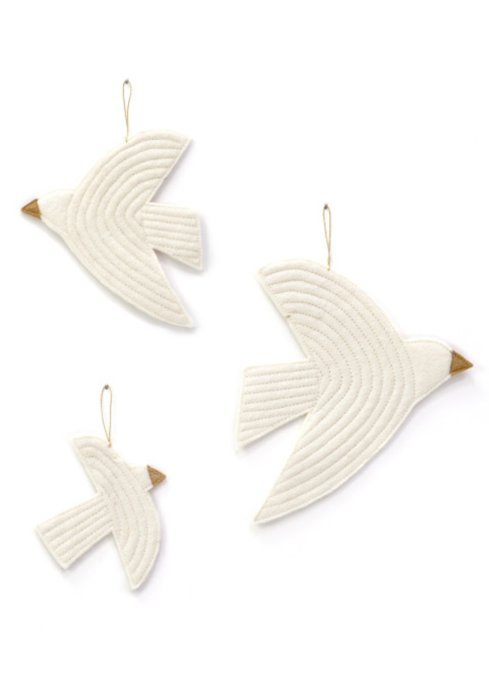 Trio Birdy Blanc - MUSKHANE